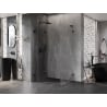 Mexen Lunar-F L cabine de douche pliante gauche 95 x 80 cm, transparent, noir - 836L-095-080-70-00-L