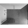 Mexen Kioto dušisein Walk-in 90 x 200 cm, must ruudustik 8 mm, kroom - 800-090-101-01-77