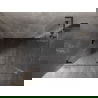 Mexen Lunar-F L faltbare Duschkabine links 90 x 80 cm, transparent, Gun Metal - 836L-090-080-95-00-L