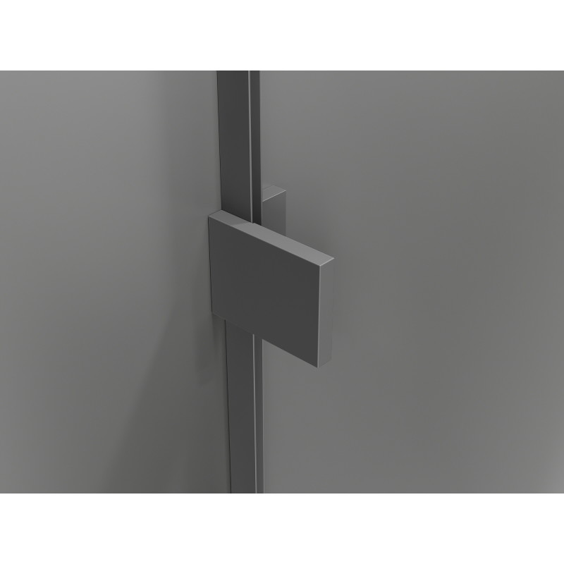 Mexen Lunar-F L kabina prysznicowa składana lewa 100 x 100 cm, transparent, gun metal - 836L-100-100-95-00-L
