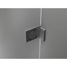 Mexen Lunar-F L kabina prysznicowa składana lewa 100 x 100 cm, transparent, gun metal - 836L-100-100-95-00-L