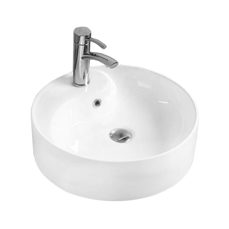 Mexen Lila opbouw wastafel 46 x 46 cm, wit - 21824600
