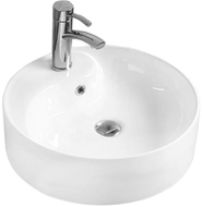 Mexen Lila lavatório de bancada 46 x 46 cm, branco - 21824600