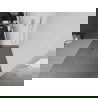 Mexen Kioto+ Duschwand mit Regal Walk-in 90 x 200 cm, schwarzes Gitter, Chrom - 800-090-121-01-77