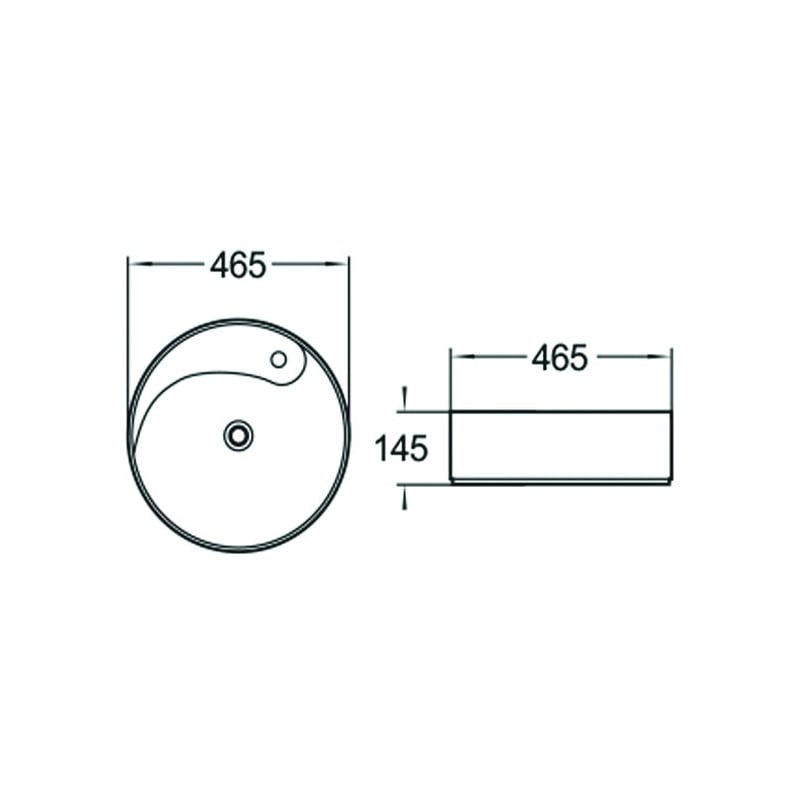 Mexen Lila tasoallas 46 x 46 cm, valkoinen - 21824600