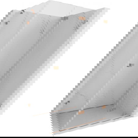 Mexen Lunar-F πτυσσόμενη καμπίνα ντους δεξιά 100 x 80 cm, διαφανές,