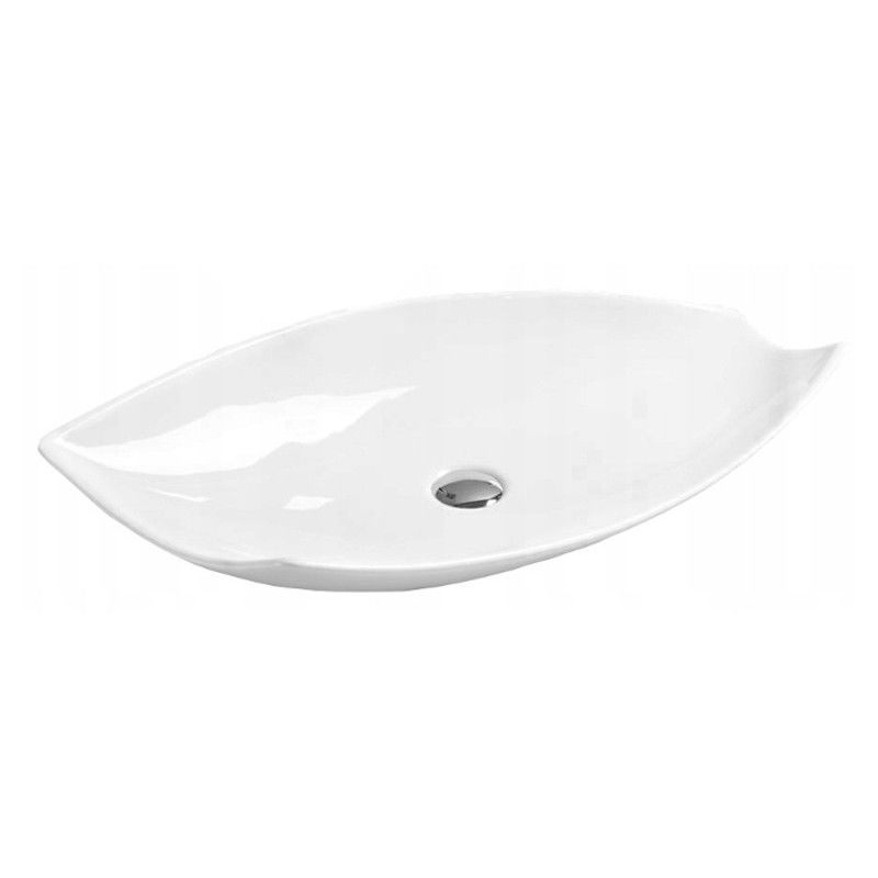 Mexen Delia lavabo à poser 74 x 38 cm, blanc - 21857400