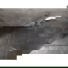 Mexen Lunar-F L faltbare Duschkabine links 90 x 80 cm, transparent, gebürsteter Nickel - 836L-090-080-97-00-L