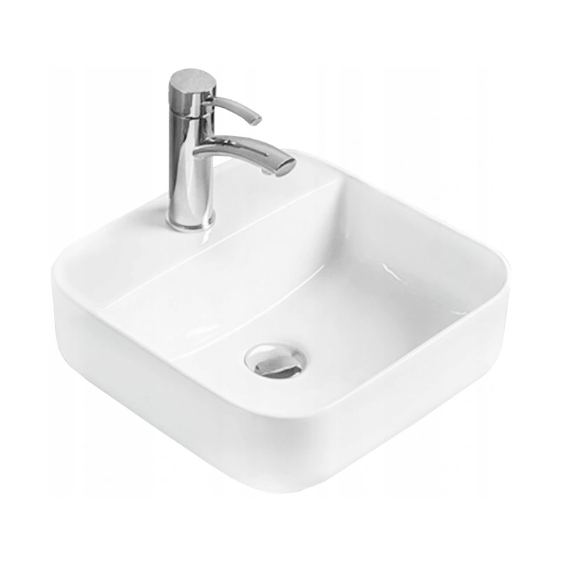 Mexen Silvia opzetwastafel 39 x 39 cm, wit - 21863900