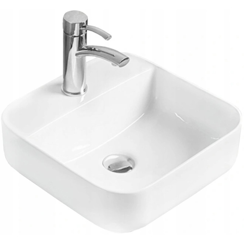 Mexen Silvia üle-counter valamu 39 x 39 cm, valge - 21863900