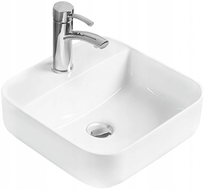 Mexen Silvia lavabo sobre encimera 39 x 39 cm, blanco - 21863900