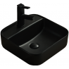 Mexen Silvia lavabo sur plan 39 x 39 cm, noir mat - 21863985