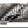 Mexen Lunar-F faltbare Duschkabine rechts 85 x 80 cm, transparent, schwarz - 836-085-080-70-00-P
