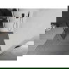 Mexen Kioto Duschwand Walk-in 120 x 200 cm, schwarzes Gitter 8 mm, schwarz - 800-120-101-70-77