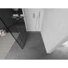 Mexen Kioto Walk-in Shower Screen 70 x 200 cm, Black Pattern 8 mm, Chrome - 800-070-101-01-78