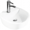 Mexen Zita opbouw wastafel 40 x 40 cm, wit - 21874000