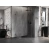 Mexen Lunar-F kabina prysznicowa składana prawa 100 x 90 cm, transparent, gun metal - 836-100-090-95-00-P