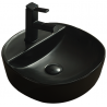 Mexen Zita lavabo à poser 40 x 40 cm, noir mat - 21874085