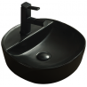 Mexen Zita lavatório de bancada 40 x 40 cm, preto mate - 21874085