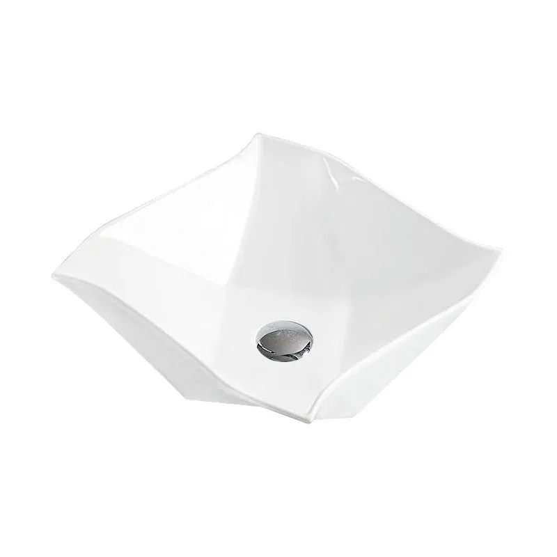 Mexen Elvira lavabo sur plan 42 x 42 cm, blanc - 21894200