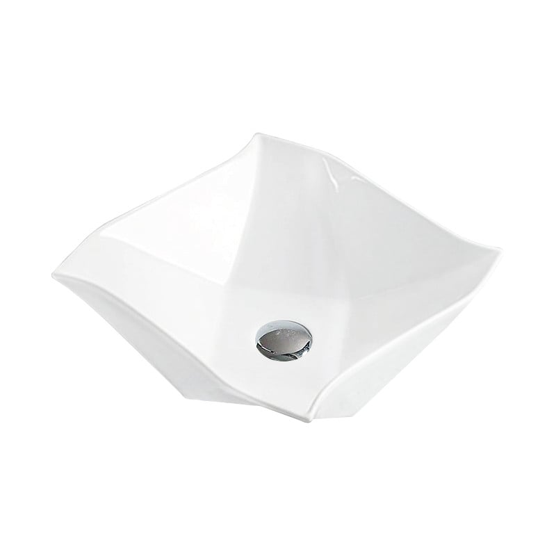Mexen Elvira lavatório de bancada 42 x 42 cm, branco - 21894200