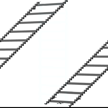 Mexen Bolt badkamer radiator 1500 x 500 mm, 389 W, antraciet - W126-1500-500-00-66