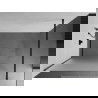 Mexen Kioto douchewand Walk-in 140 x 200 cm, matglas 8 mm, zwart - 800-140-101-70-30
