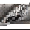 Mexen Lunar-F L faltbare Duschkabine rechts 100 x 100 cm, transparent, Roségold - 836L-100-100-60-00-P