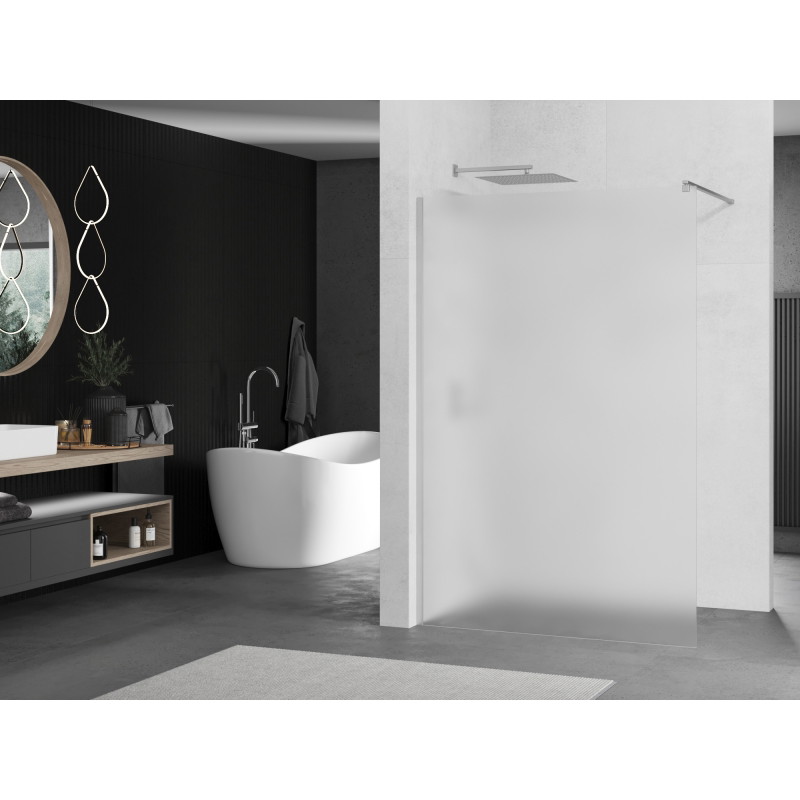 Mexen Kioto dušisein Walk-in 140 x 200 cm, härmatis 8 mm, kroom - 800-140-101-01-30