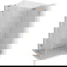 Mexen Lunar-F L faltbare Duschkabine rechts 85 x 70 cm, transparent, gebürstetes Kupfer - 836L-085-070-65-00-P