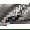 Mexen Lunar-F L klappbare Duschkabine rechts 80 x 80 cm, transparent, gebürstetes Kupfer - 836L-080-080-65-00-P