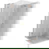 Mexen Lunar-F L faltbare Duschkabine rechts 90 x 90 cm, transparent, gebürstetes Kupfer - 836L-090-090-65-00-P