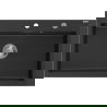 Mexen Elix granieten spoelbak 1-compartiment 800 x 500 mm, zwart/zilver metallic, chromen sifon - 6527801005-73