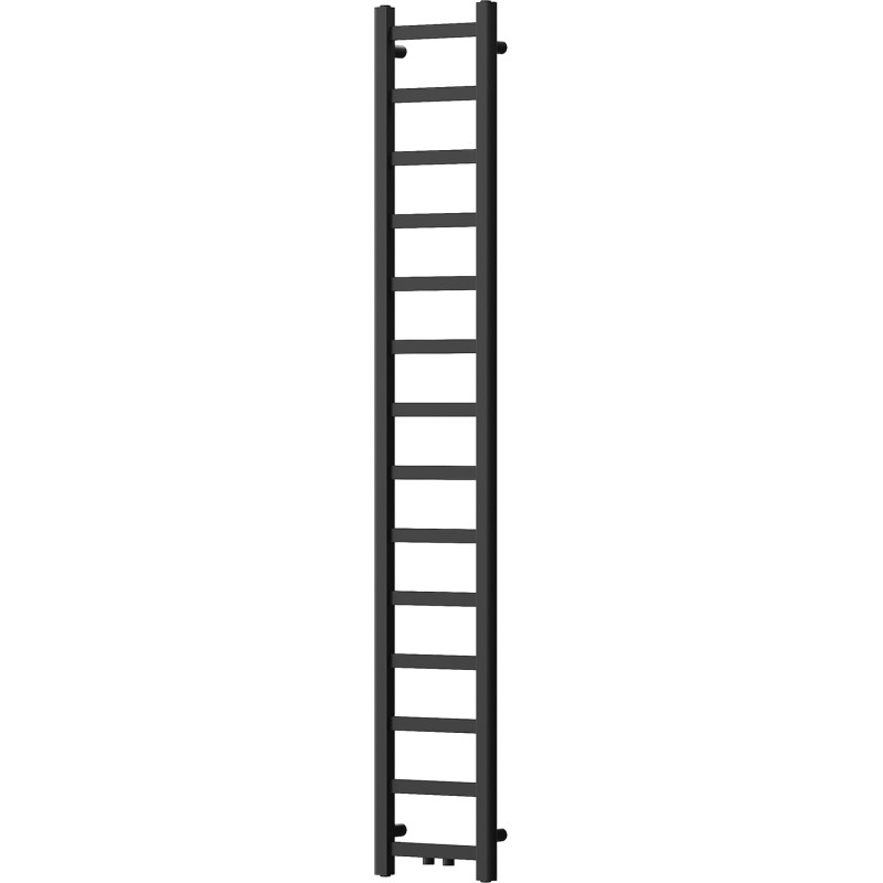 Mexen Bolt vannitoa radiaator 1800 x 300 mm, 351 W, must - W126-1800-300-00-70