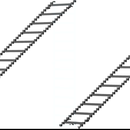 Mexen Bolt radiador de casa de banho 1800 x 400 mm, 406 W, antracite - W126-1800-400-00-66