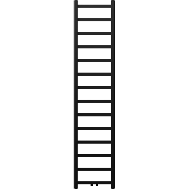 Mexen Bolt radijator za kupaonicu 1800 x 400 mm, 406 W, crni - W126-1800-400-00-70