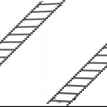 Mexen Bolt kylpyhuoneradiaattori 1800 x 500 mm, 460 W, antrasiitti - W126-1800-500-00-66