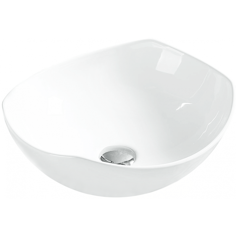 Mexen Enrica lavabo de encimera 41 x 38 cm, blanco - 21904100