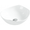 Mexen Enrica countertop sink 41 x 38 cm, white - 21904100