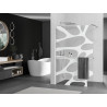 Mexen Kioto+ dušisein riiuliga Walk-in 70 x 200 cm, valge laine, kroom - 800-070-121-01-97
