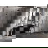 Mexen Lunar-F L Duschkabine klappbar rechts 90 x 90 cm, transparent, schwarz - 836L-090-090-70-00-P