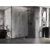 Mexen Lunar-F L kabina prysznicowa składana prawa 100 x 100 cm, transparent, gun metal - 836L-100-100-95-00-P