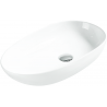 Mexen Lucia countertop washbasin 55 x 30 cm, white - 21925500