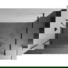 Mexen Kioto douchewand Walk-in 140 x 200 cm, spiegel 8 mm, zwart - 800-140-101-70-50
