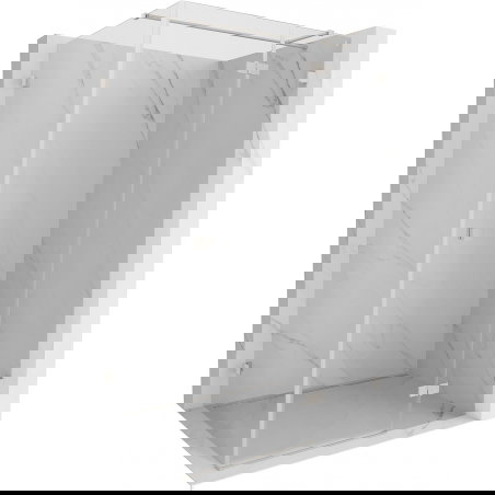 Mexen Lunar T καμπίνα ντους ανοιγόμενη δεξιά 115 x 70 cm, διαφανής, βουρτσισμένο