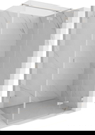 Mexen Lunar T καμπίνα ντους ανοιγόμενη δεξιά 115 x 70 cm, διαφανής, βουρτσισμένο