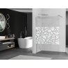 Mexen Kioto dušisein Walk-in 120 x 200 cm, valge muster 8 mm, kroom - 800-120-101-01-85