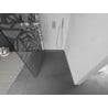 Mexen Kioto paroi de douche Walk-in 120 x 200 cm, motif blanc 8 mm, chrome - 800-120-101-01-85