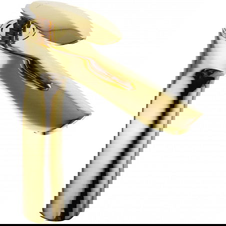 Mexen Lily rubinetto alto per lavabo, dorato - 73610-50