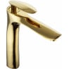Mexen Lily high bathroom faucet, gold - 73610-50